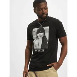 bequemes Mister Tee Herren T-Shirt 180 g/m² mit Baumwolle Schwarz
