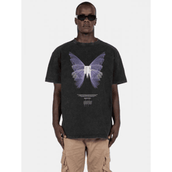 Comfortable MJ Gonzales Men's Oversized T-Shirt, 240 g/m², Cotton, Black