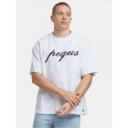 Comfortable PEQUS Men's T-Shirt with Cotton, White