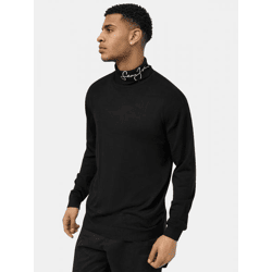 bequemes Sean John Herren Sweatshirt 12 g/m² Schwarz