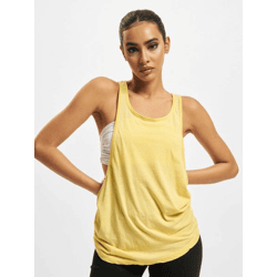 bequemes Urban Classics Damen T-Shirt 130 g/m² Gelb