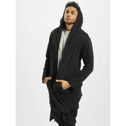 Comfortable Urban Classics Men's Sweatshirt with Pockets and Hood, 240 g/m², Cotton Blend, Black