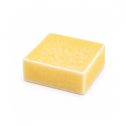 Bernsteinblock Zitrusfrüchte 4,5 cm