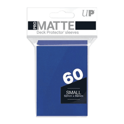 Blue PRO-Matte Small Deck Protector Sleeves (60)