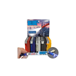 Blue² Rainbow - LED-Feuerzeug Sortiment - 30er Display