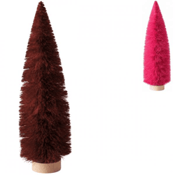 Boltze Weihnachtsbaum auf Ständer, 40 cm, 2er-Set, sortiert