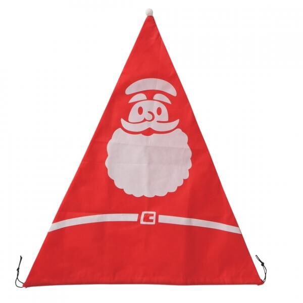 Boltze Pflanzenhülle „Weihnachten“, rot, 100 cm