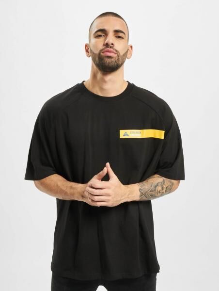 CAYLER & SONS BL MNTN Box Tee, Black/Yellow
