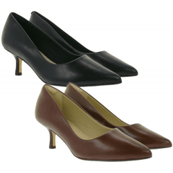 Clarks Violett55 Rae Damen High-Heels Abend-Schuhe Echtleder-Schuhe Pumps 2616744 Schwarz oder Braun