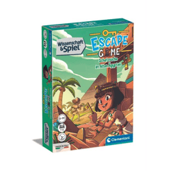 Clementoni 81115 - Escape Game: Schatzsuche im Alten Ägypten