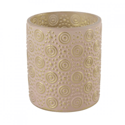 Countryfield tea light holder Hailey M pink 10 cm