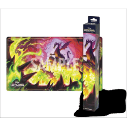 Disney Lorcana: Set 11 - Winterzauber - Spielmatte Drachenfeuer