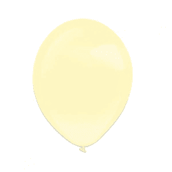 Everts Luftballons Decorator Pearl hellgelb 13 cm 100 Stück