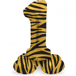 Folat Folienballon stehend 1 Tiger 41 cm