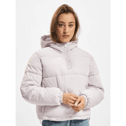 funktionale Urban Classics Damen Jacke Kordelzug Reißverschluss 96 g/m² Hell-Violett