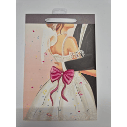 Geschenktüten Handmade  Vermählung Large, 26 x 32 x 12 cm