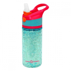 Green Canteen Trinkflasche aus Tritan, doppelwandig, Crackle-Blau, 354 ml