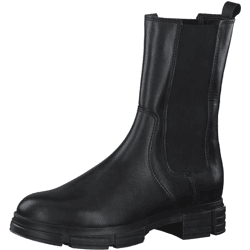 Hochwertige s.Oliver Stiefelette Schlupfschuhe für Damen 5-5-25488-29 022 Schwarz