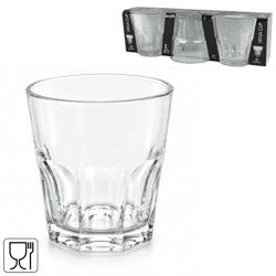 Homeware Trinkglas Vega 250 ml, 3er-Set