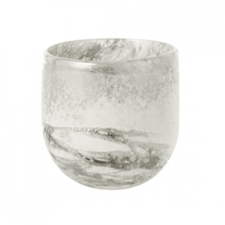 J-Line Windlicht Scavo, Glas, 10,5 cm