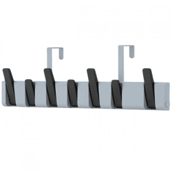 Kleiderbügel Klavierbügel grau/schwarz 45,5 cm