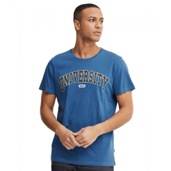 klassisches 11 PROJECT PRSit Herren T-Shirt mit Rundhals Shirt 20715957ME-194039 Blau