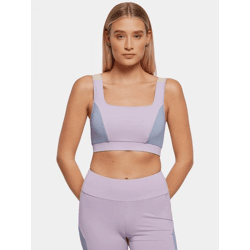 komfortabler Urban Classics Damen BH Stretch Slim Fit 210 g/m² Violett