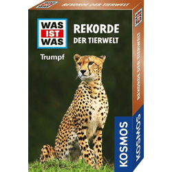 Kosmos 741914 - WAS IST WAS Trumpf: Rekorde der Tiere - Kartenspiel