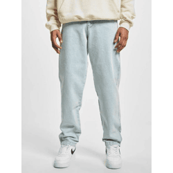 lässige DEF Herren Jeans Reißverschluss Taschen mit Baumwolle Blau