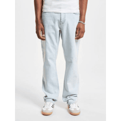 lässige DEF Herren Jeans Slim Fit mit Baumwolle Blau