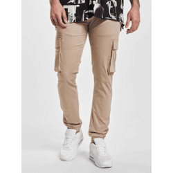 lässige Denim Project Herren Jeans Stretch Reißverschluss Taschen mit Baumwolle Beige