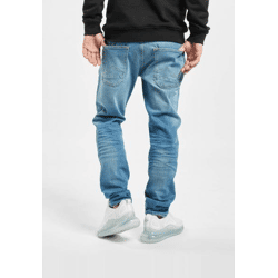 lässige Petrol Industries Herren Jeans Straight Fit Stretch Reißverschluss mit Baumwolle Blau