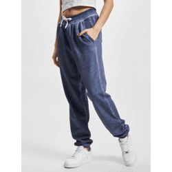 lässige Urban Classics Damen Hose 280 g/m² mit Baumwolle Blau