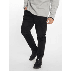 lässige Urban Classics Herren Jeans Kordelzug Taschen 300 g/m² mit Baumwolle Schwarz