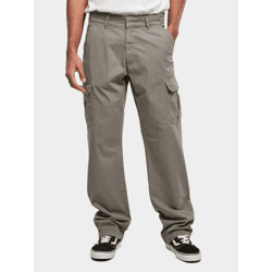 lässige URBAN CLASSICS Herren Jeans Straight Fit Taschen 320 g/m² mit Baumwolle Grau