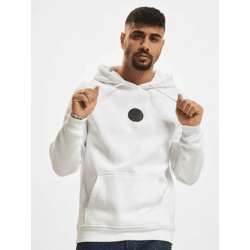lässiger Mister Tee Herren Hoodie Kordelzug Kapuze mit Baumwolle Weiß