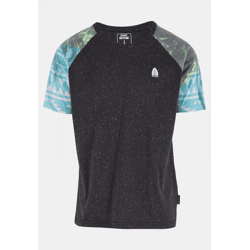 lässiges Just Rhyse Herren T-Shirt mit Baumwolle Schwarz/Bunt