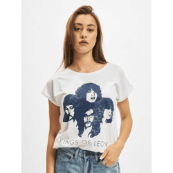 Casual Merchcode Women's T-Shirt, Leopard Print, 180 g/m², Cotton Blend, White