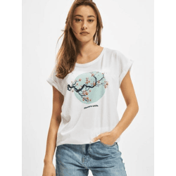 lässiges Mister Tee Damen T-Shirt 180 g/m² mit Baumwolle Weiß