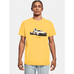 lässiges Mister Tee Herren T-Shirt 180 g/m² mit Baumwolle Gelb