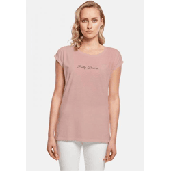 lässiges POD Damen T-Shirt 140 g/m² mit Baumwolle Alt-Rosa
