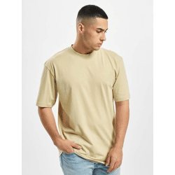 Casual URBAN CLASSICS Men's Oversized T-Shirt, 180 g/m², Cotton, Beige