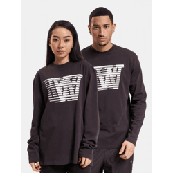 Casual Wood Wood Unisex Sweatshirt in Black Cotton