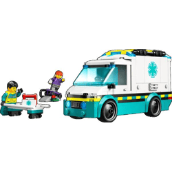 LEGO® City Fahrzeuge 60451 - Rettungswagen (184 Teile)