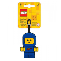 LEGO® Minifigures - Gepäckanhänger aus Silikon - Blau Spacebaby