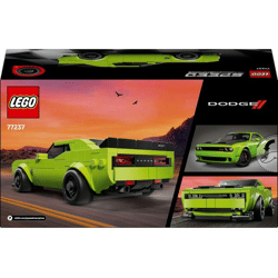 LEGO® Speed Champions 77237 - Dodge Challenger SRT Hellcat sports car (390 pieces)