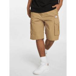 leichte Ecko Unltd. Herren Shorts Reißverschluss Taschen mit Baumwolle Beige