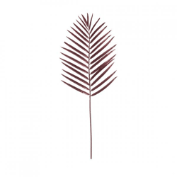 Light & Living künstliche Palme metallic bordeaux 88 cm