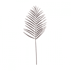 Light & Living künstlicher Zweig Palm metallic grau 88 cm