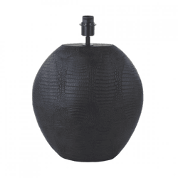 Light & Living Lampenfuß Skeld mit EU-Stecker, schwarz, 48 cm
